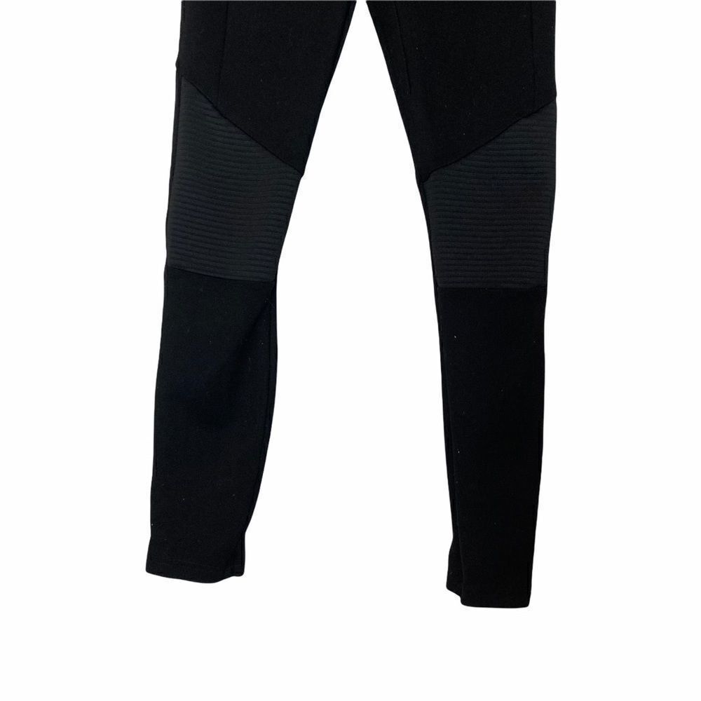 TOPSHOP | Heavy Weight Black Leggings - Picture 3 of 6